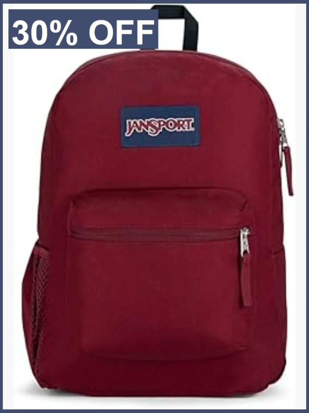 Cross Town Backpack 17x12.5x6 2 Compartments Utility Pocket Padded Straps